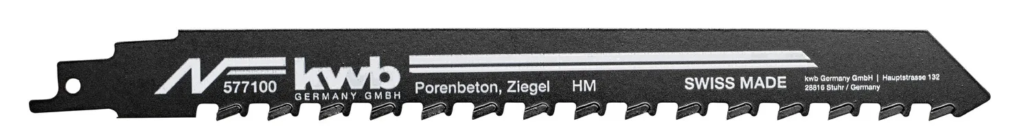 KWB 5795-00 lame sciabola metallo 2 pz flessibili