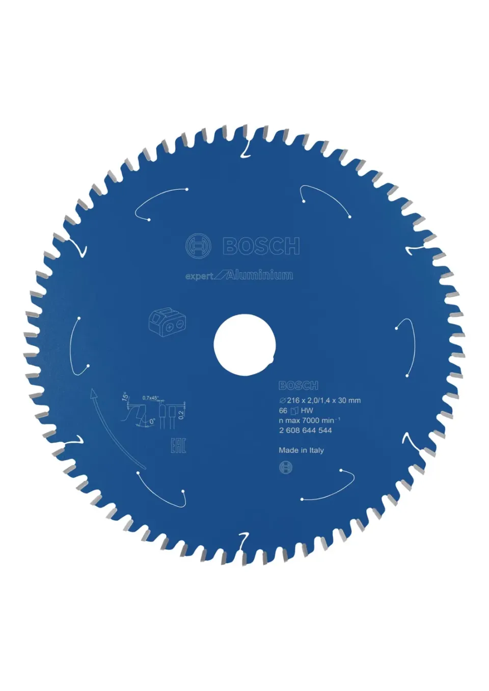 Bosch Expert lama circolare alluminio 216x30 66 denti