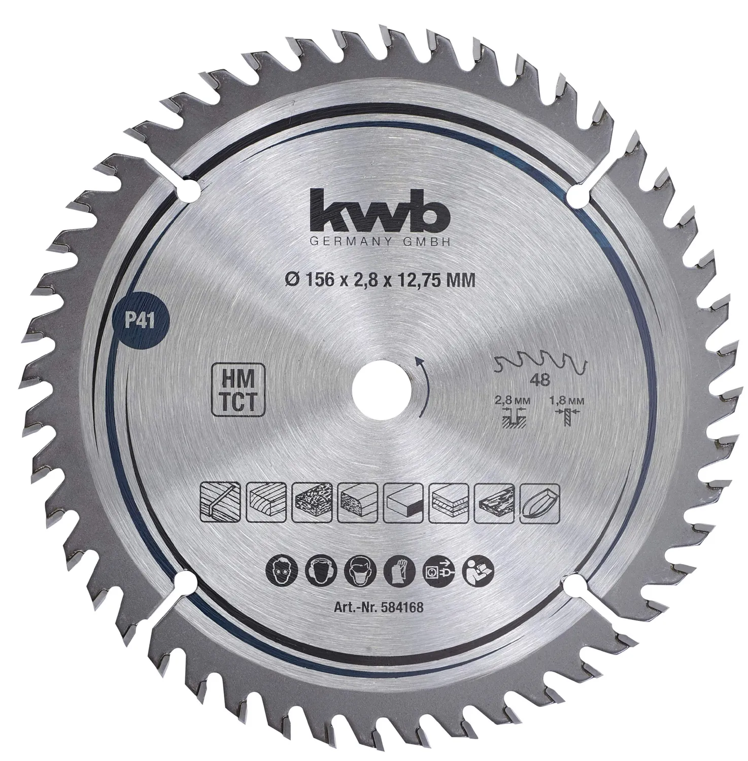 KWB Expert lama circolare 210x30 mm legno taglio rapido