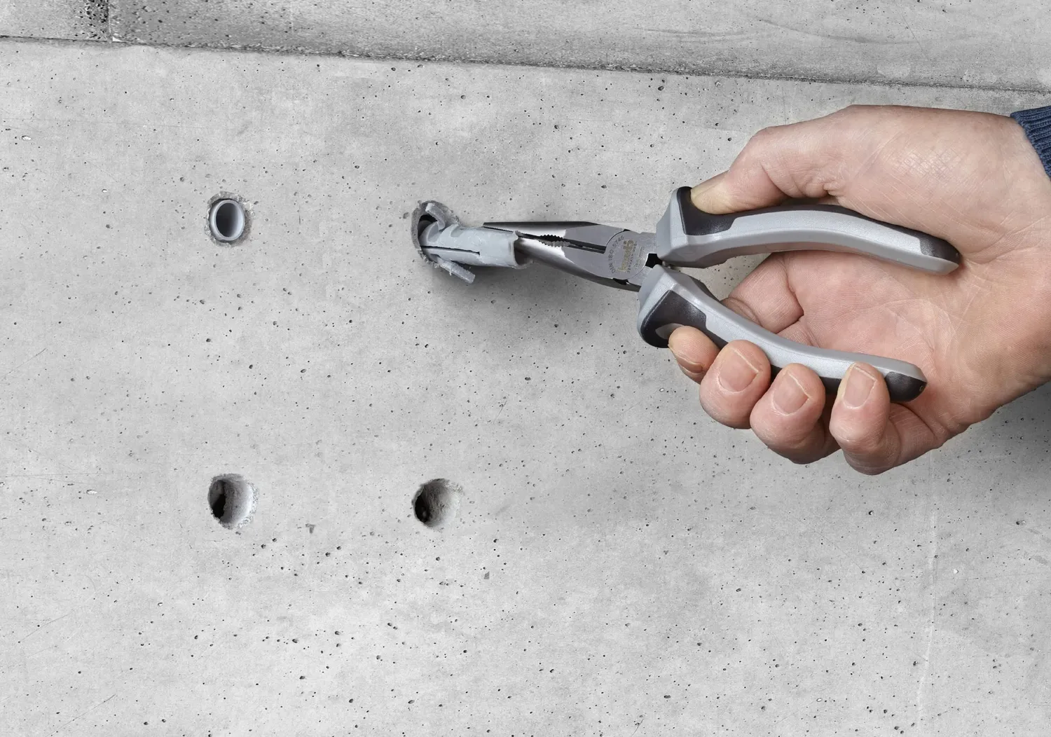 KWB Profi 382120 pinza a becchi piatti 160 mm diritta