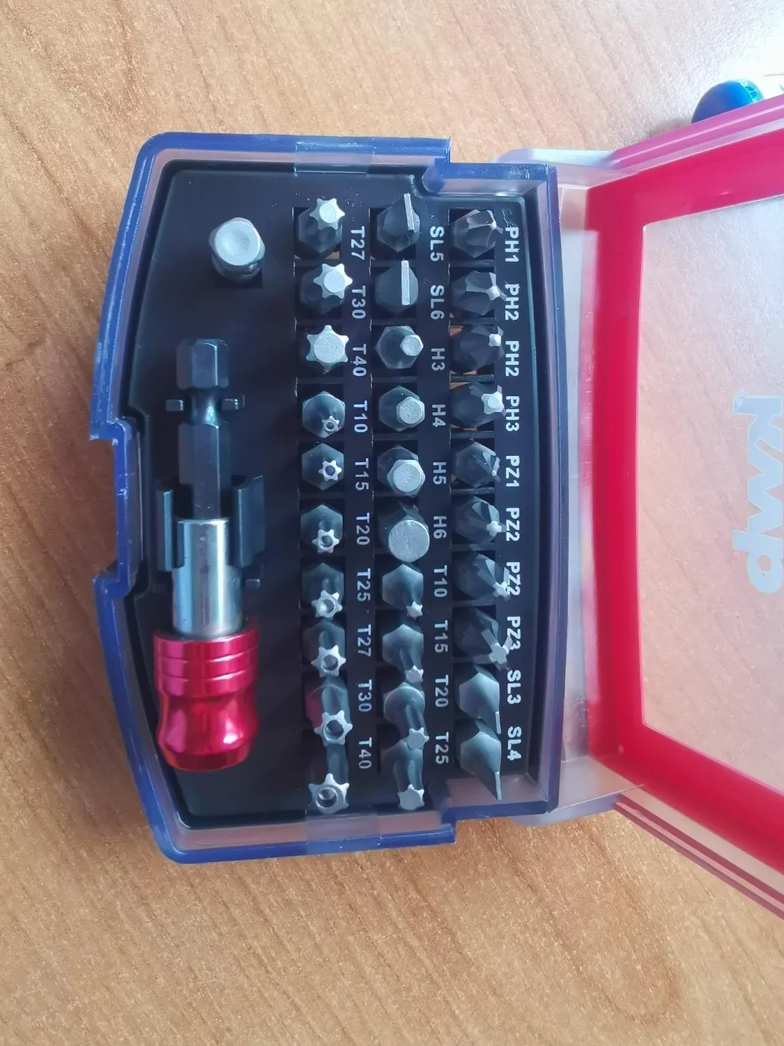 KWB 118490 set inserti 32 pezzi CrV magnetico