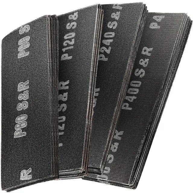 S&R retine abrasive cartongesso 40 pz 280x93mm assortite