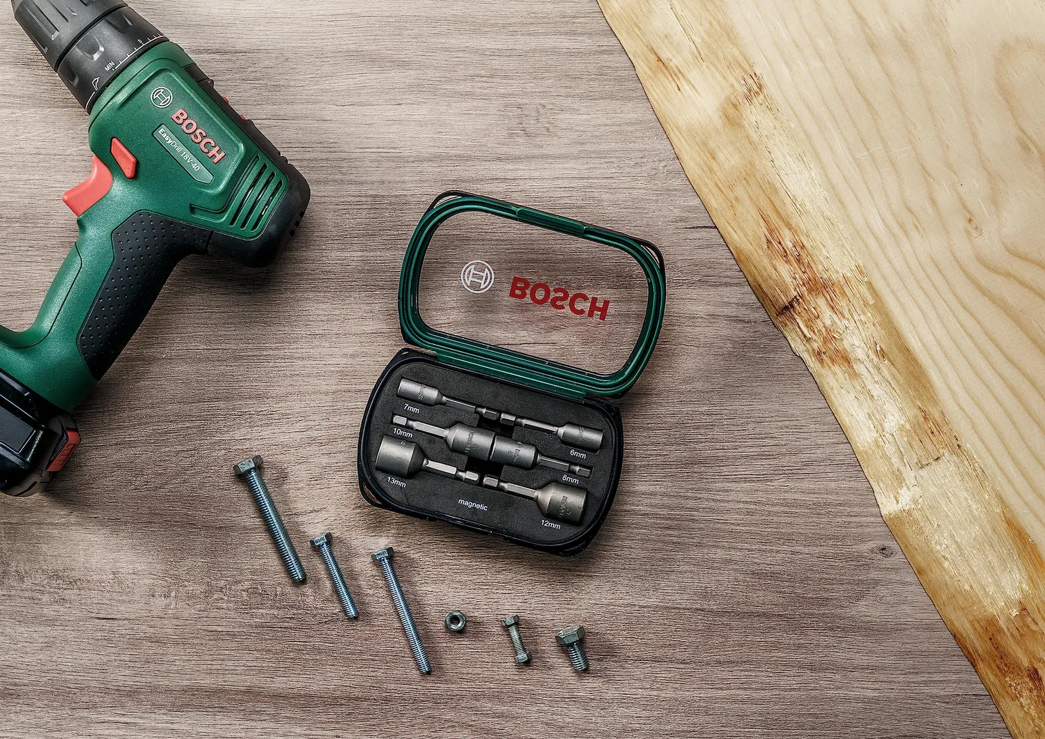 Bosch Expert Set 6 Bussole Magnetiche 6-13 mm attacco esagonale