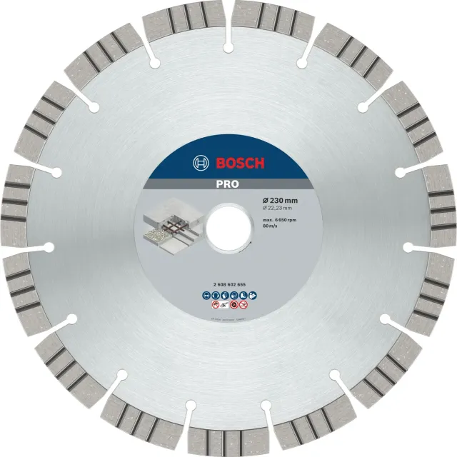 Bosch Expert PRO Concrete Disco Diamantato 230mm Cemento