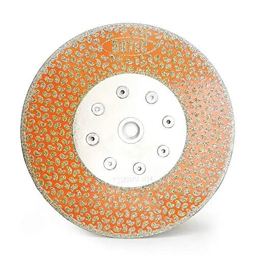 BGTEC Lama diamantata 180 mm M14 marmo granito 2 in 1