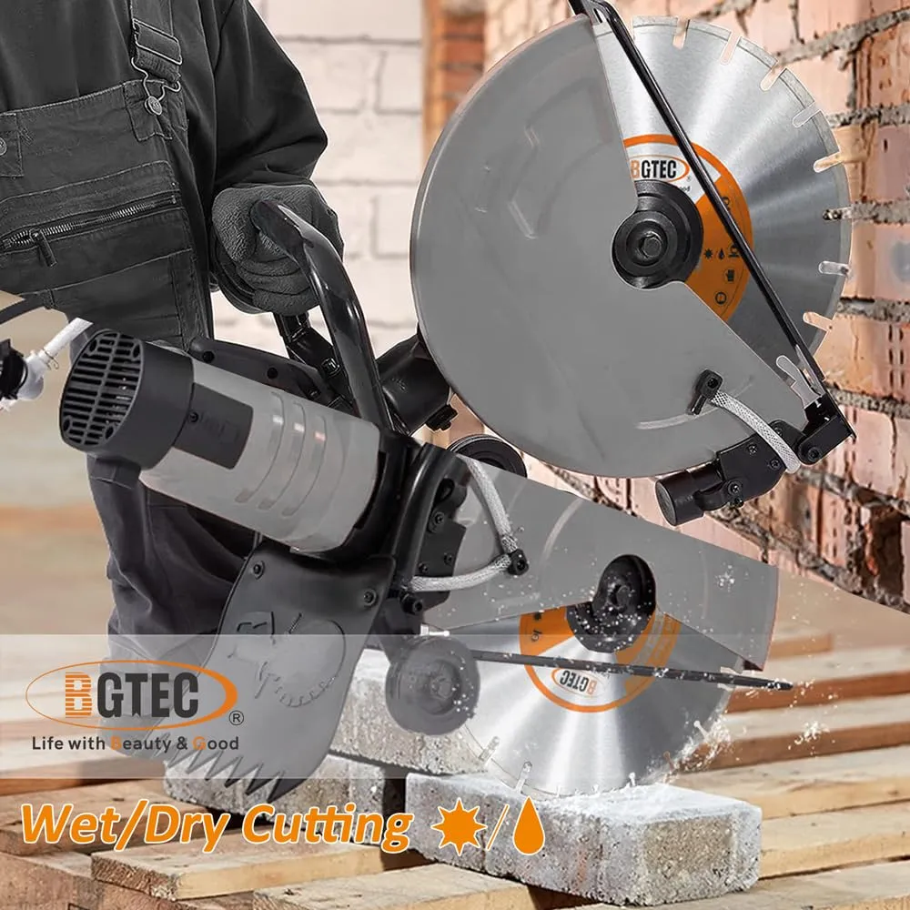 BGTEC lame diamantate 115 mm 2 pezzi generico secco/umido