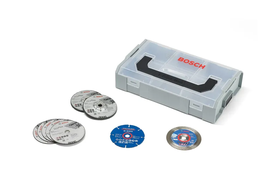 Bosch Expert set 9 dischi 76 mm Mini L-Boxx GWS-12V