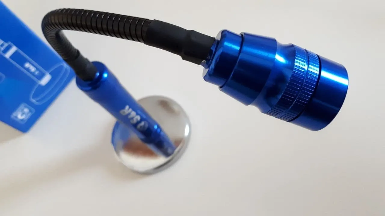 S&R Lampada ispezione LED magnetica 3 LED flessibile