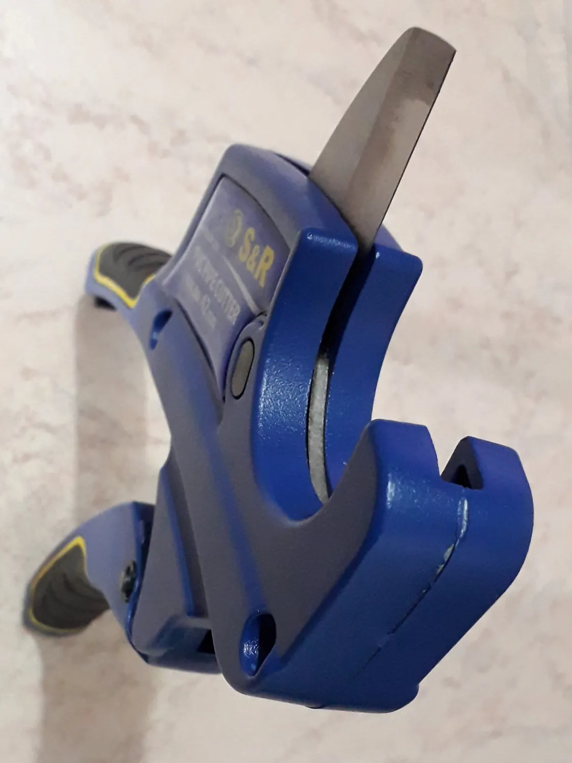 S&R tagliatubi PVC 42 mm a cricchetto con 2 lame inox