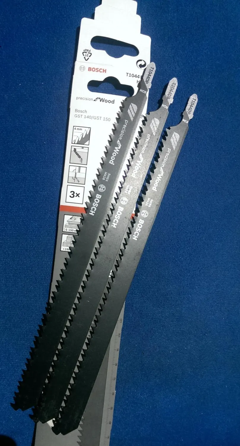 Bosch Expert T1044DP Lame Seghetto Alternativo 3 Pz Legno