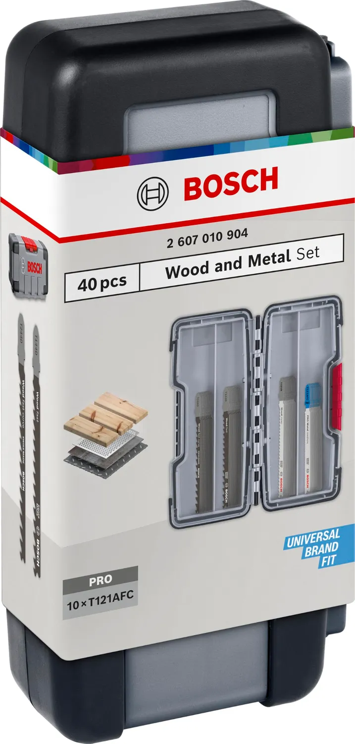 Bosch Expert 40pz Lame Seghetto Alternativo Wood Metal
