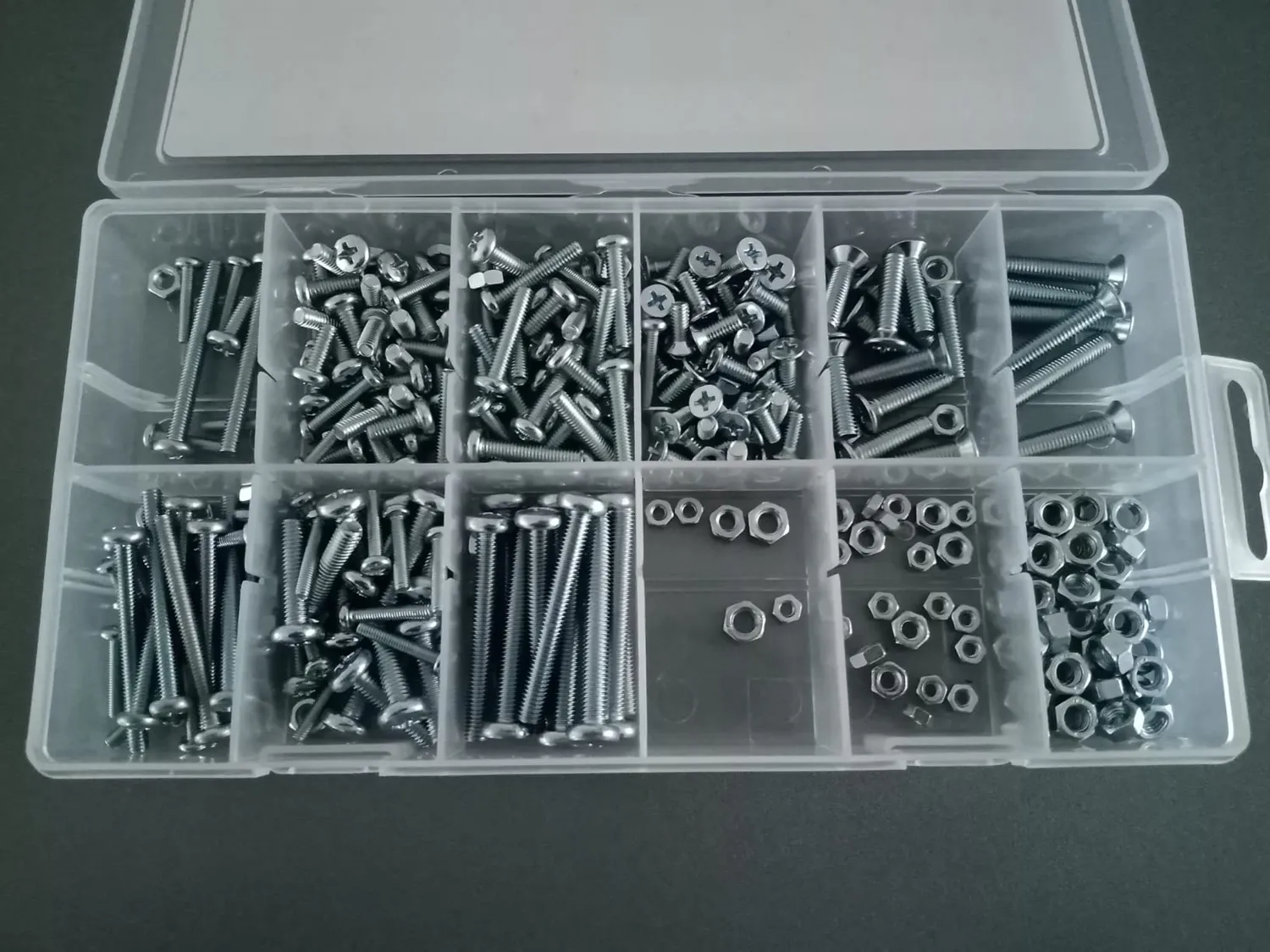 S&R WERKFIX kit viti e dadi 320 pezzi M3-M5