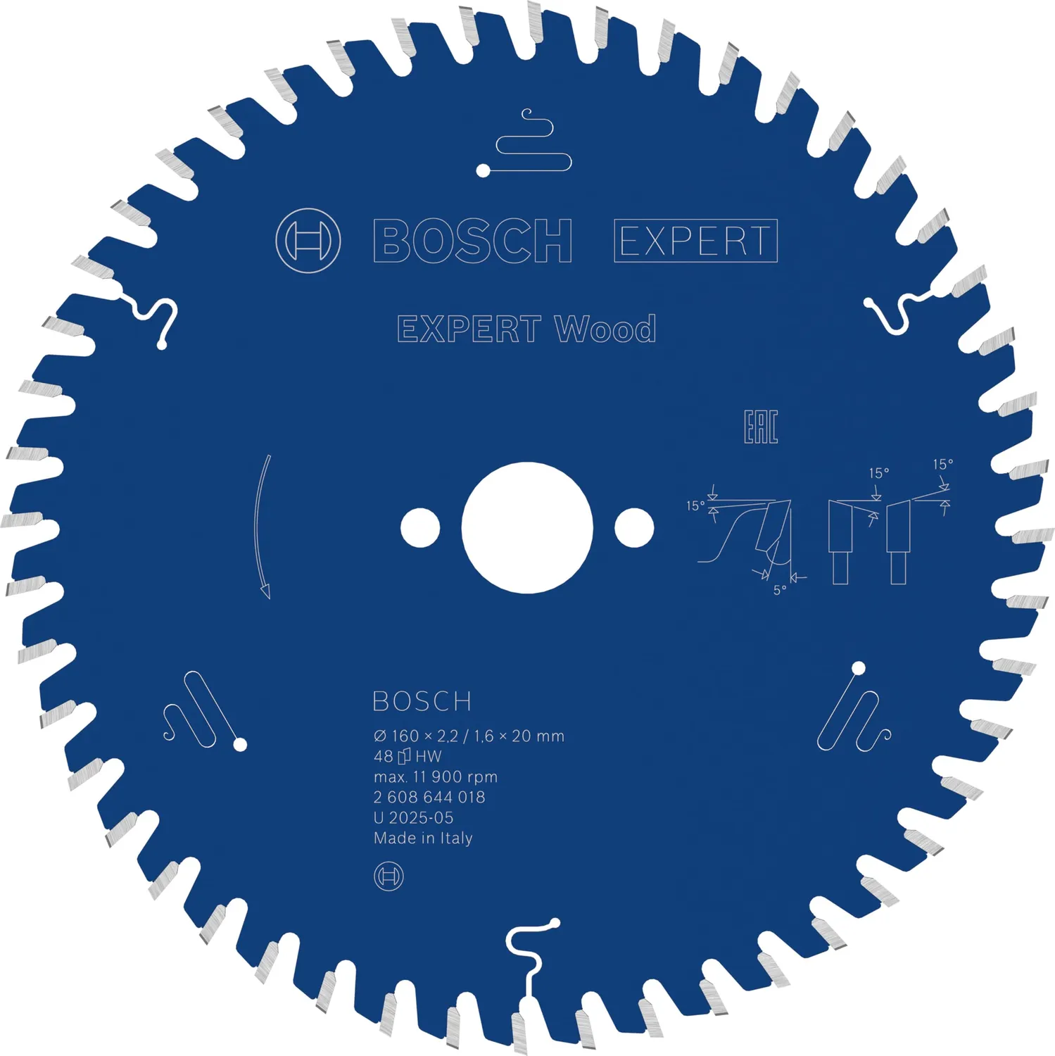Bosch Expert Lama Circolare Legno 160x20 36 Denti