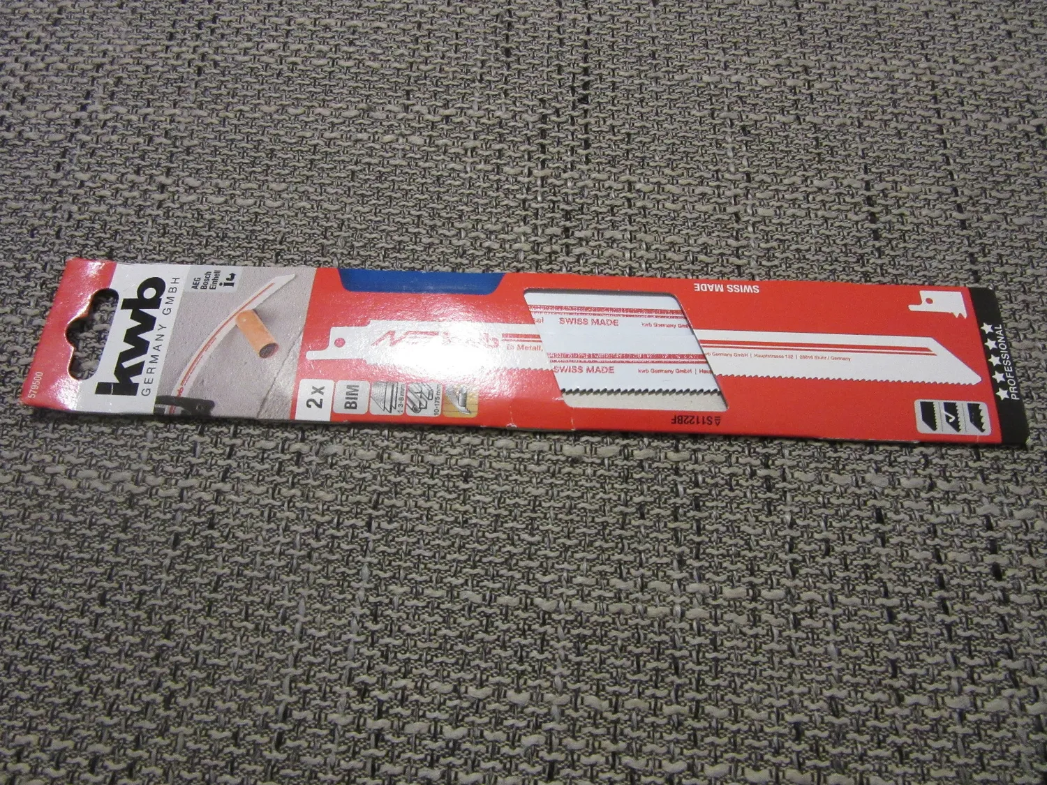KWB 5795-00 lame sciabola metallo 2 pz flessibili