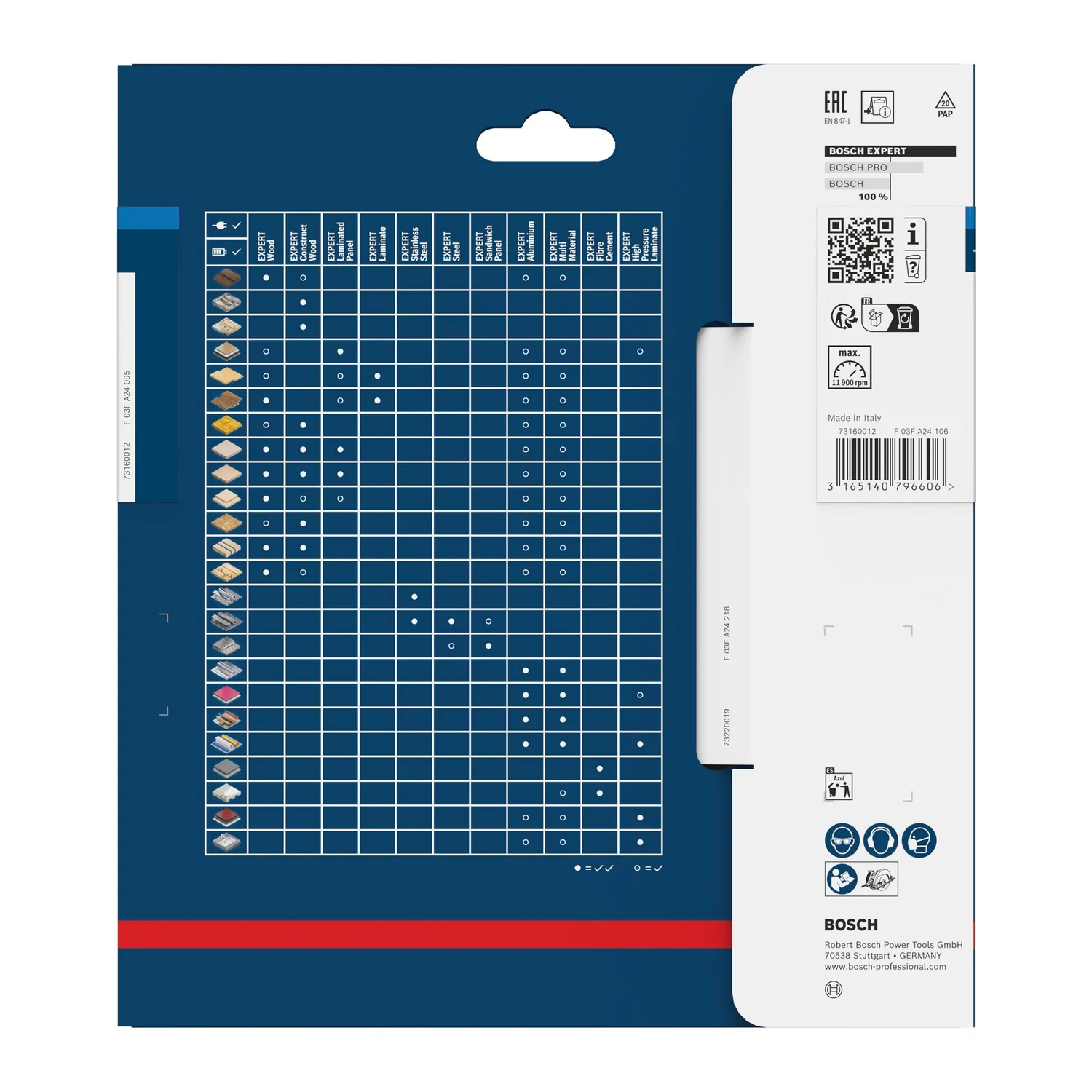 Bosch Expert lama circolare alluminio 160x20 mm 52 denti