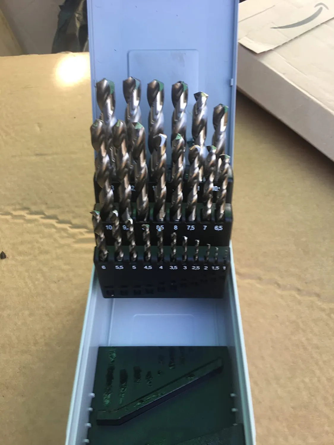 Bosch Expert Mini X-Line punte metallo HSS-G 7 pezzi